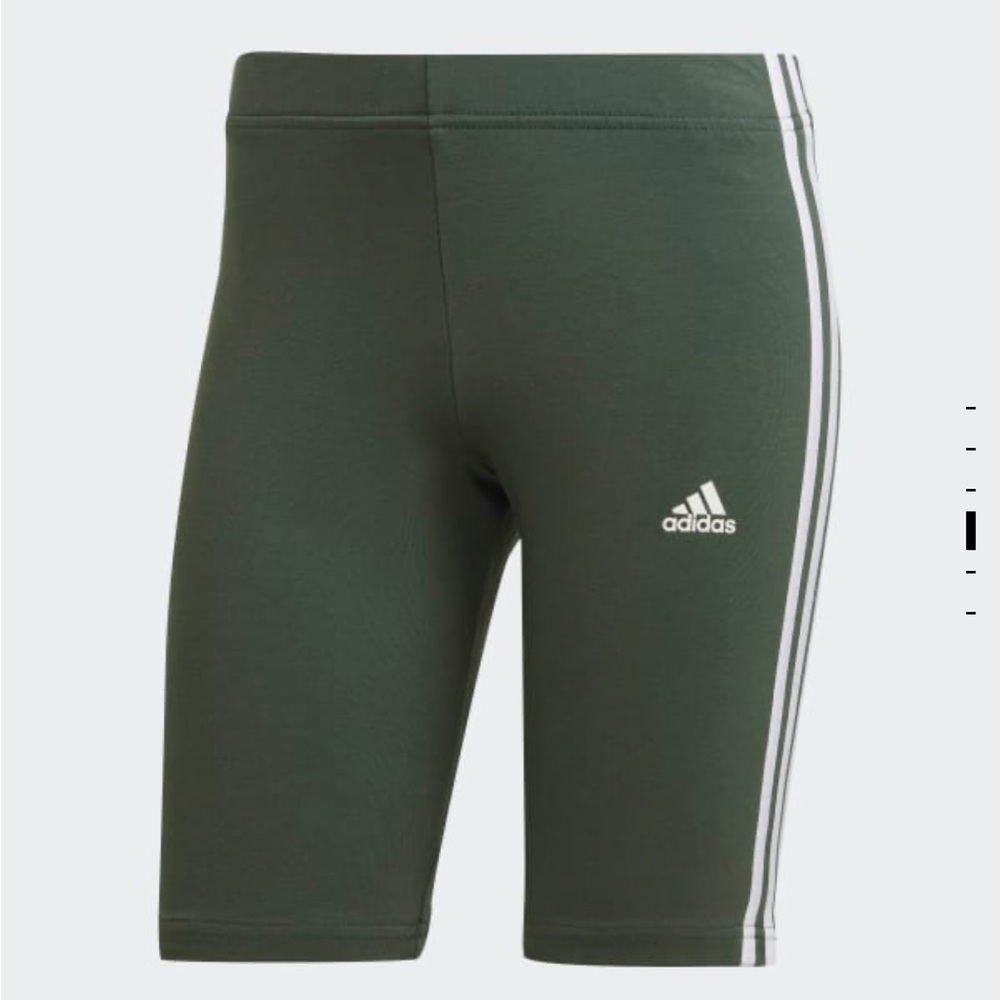 Adidas 3 stripes bike shorts